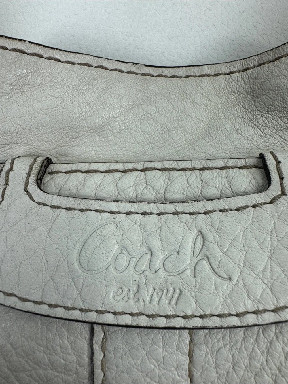 Coach leather cream